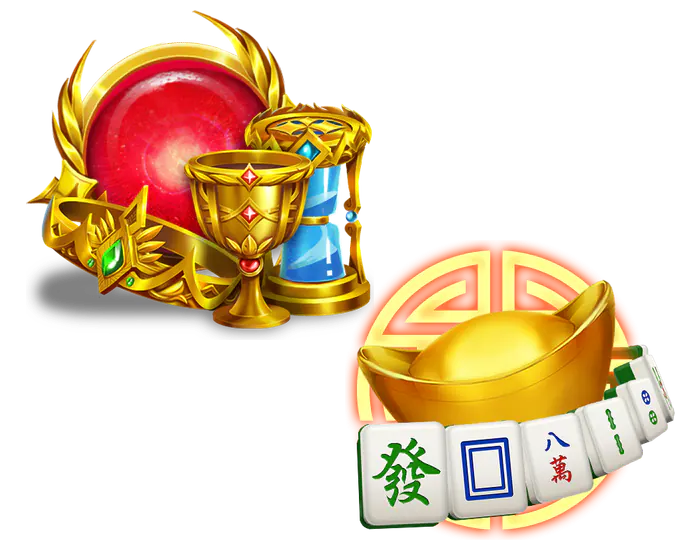 Ideal Gaming slot symbols from Almighty Zeus and Mahjong Gold 2