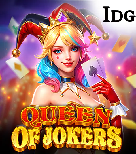 Queen of Jokers game card