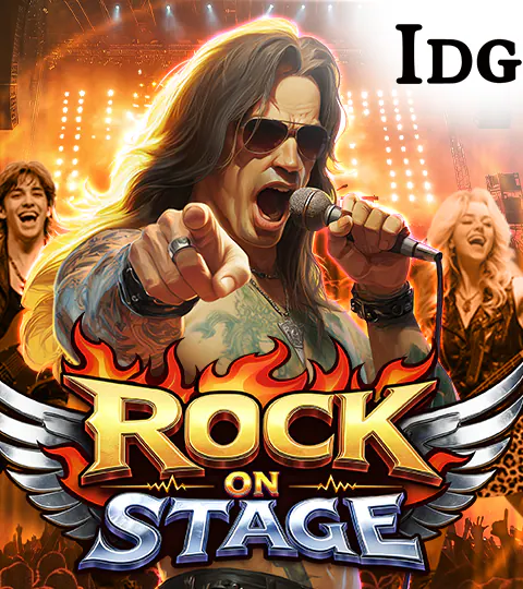 Rock on Stage game card