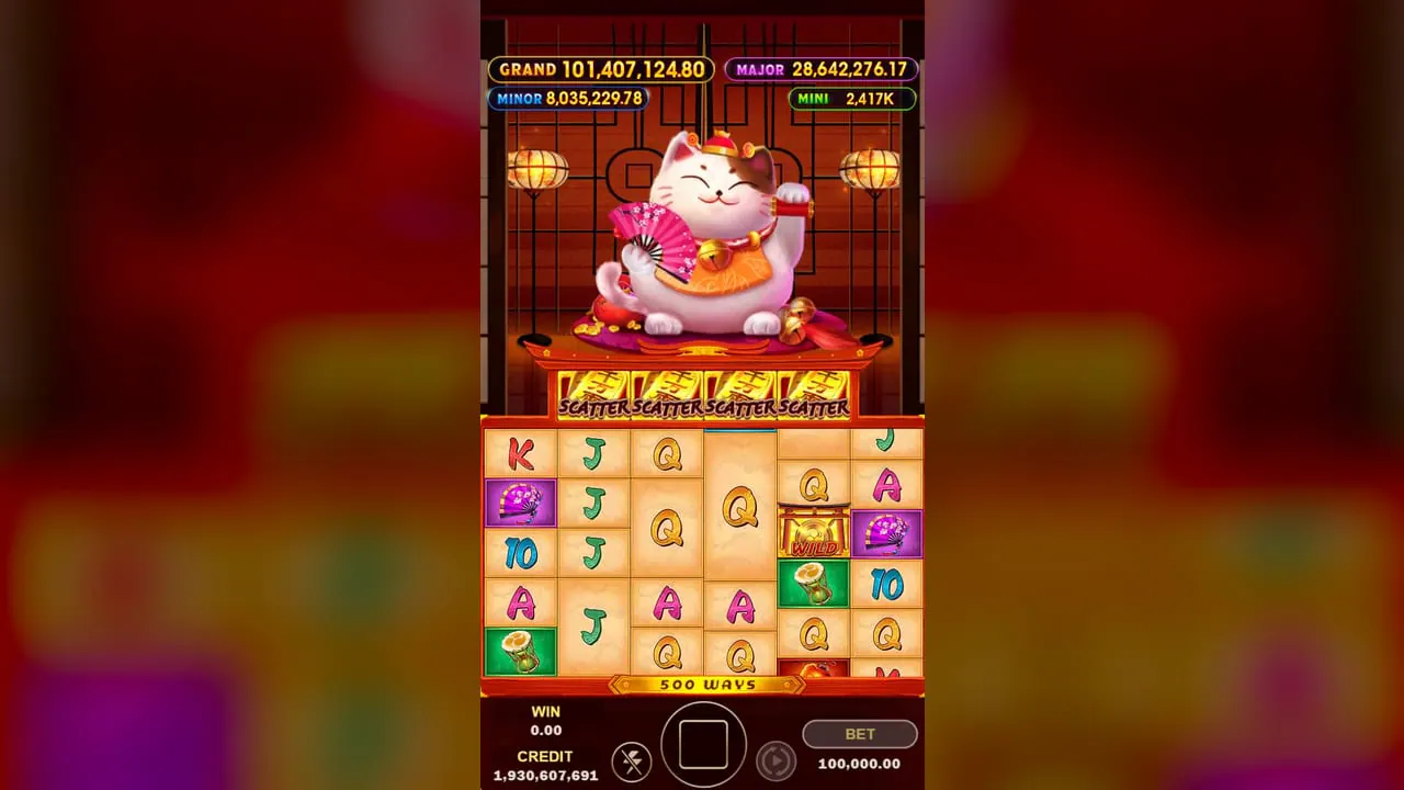 Fortune Neko Free Game trigger screenshot