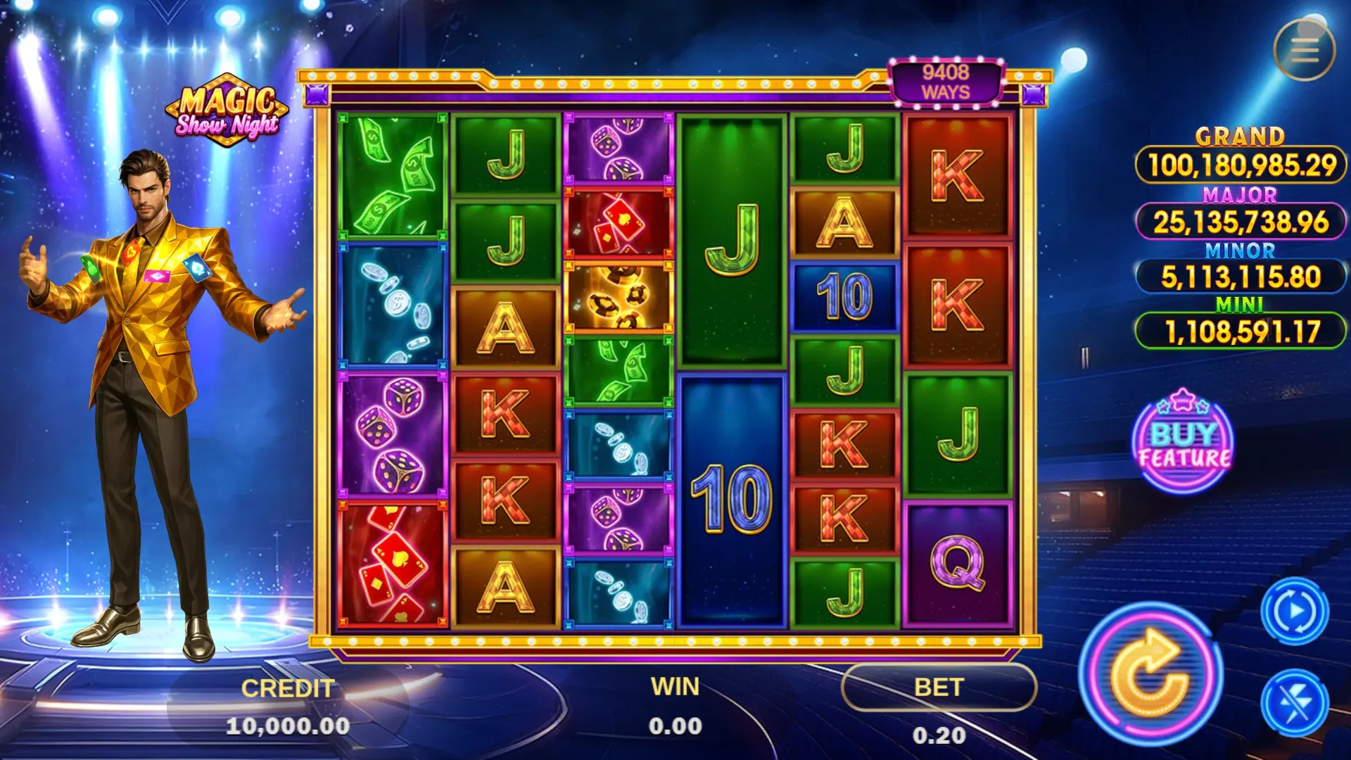 Magic Show Night base game screenshot