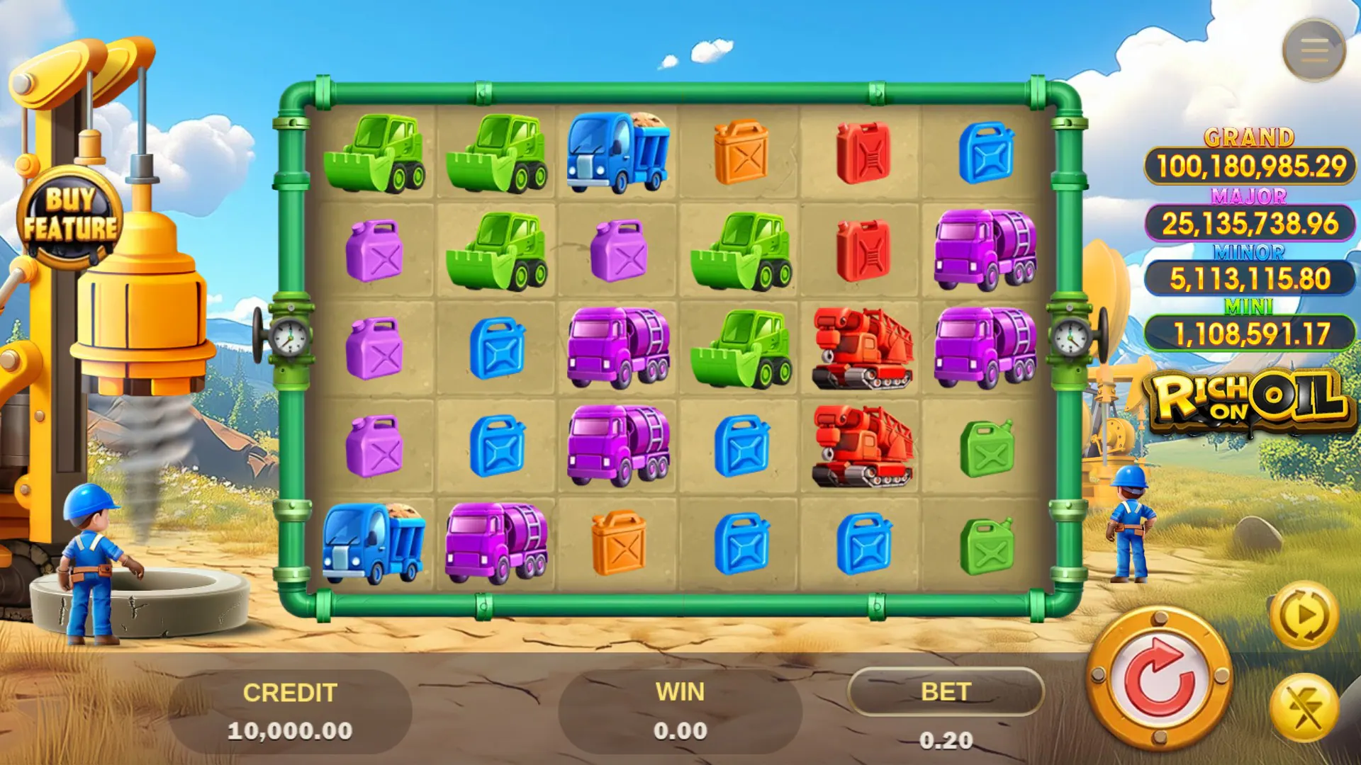 Rich on Oil base game screenshot