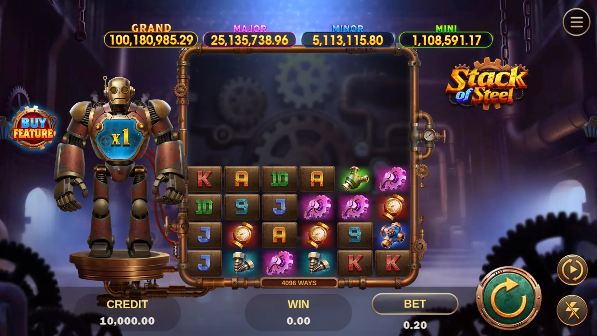 Stack of Steel base game screenshot