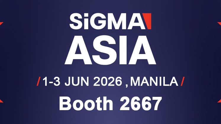 SiGMA Asia 2026 banner: Manila, June 2026, Booth 2667